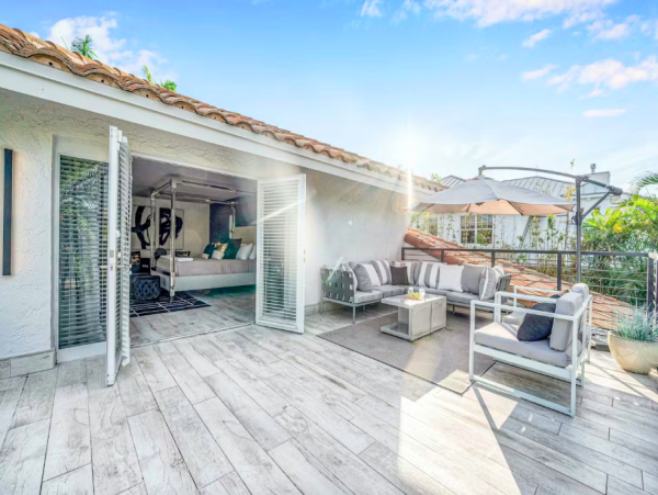 Stylish Waterfront Escape with Heated Pool, Games Room & Dock Access