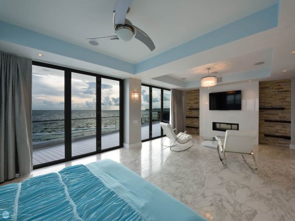 Five Bedroom Beachfront Treasure Island Vacation Home with Pool & Stunning Views