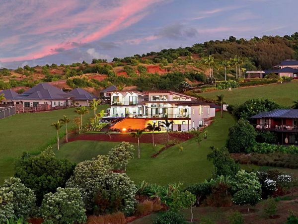 Luxury South Shore Kauai Vacation Rental Koloa Estate for 14 Guests