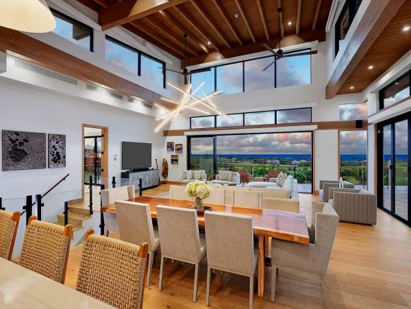 Luxury South Shore Kauai Vacation Rental Koloa Estate for 14 Guests