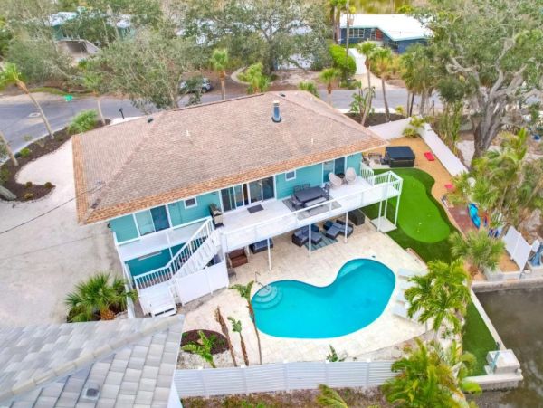 Siesta Key Vacation Rental with Private Pool - Luxury Waterfront Home
