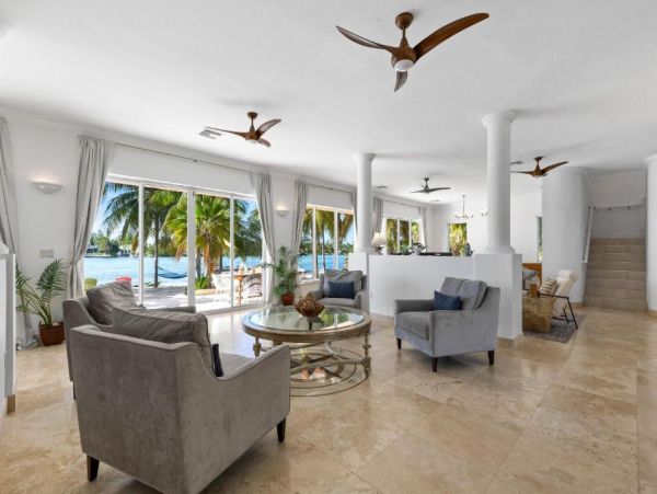 Cayman Kai Luxury Vacation Rental Beachfront Estate with Pool & Dock