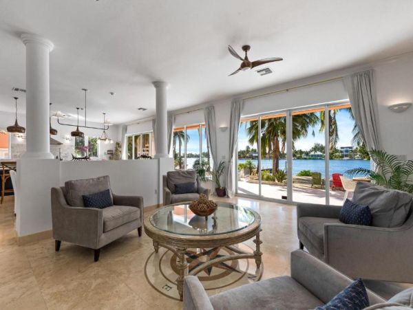 Cayman Kai Luxury Vacation Rental Beachfront Estate with Pool & Dock