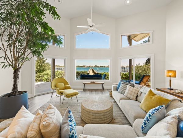 Siesta Key Bayfront Vacation Rental with Dock & Guest House