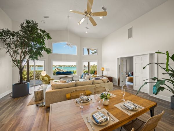 Siesta Key Bayfront Vacation Rental with Dock & Guest House