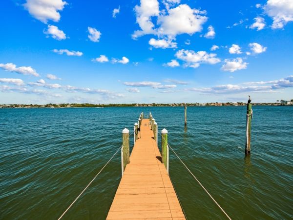 Siesta Key Bayfront Vacation Rental with Dock & Guest House
