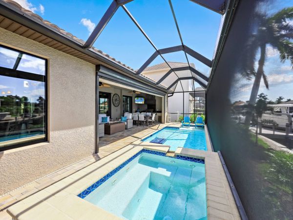 Florida Waterfront Vacation Rental Luxury Tropical Home