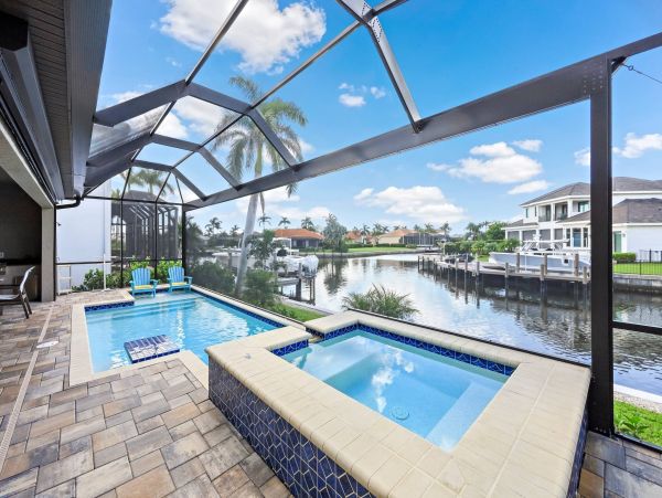 Florida Waterfront Vacation Rental Luxury Tropical Home