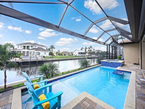 Florida Waterfront Vacation Rental Luxury Tropical Home