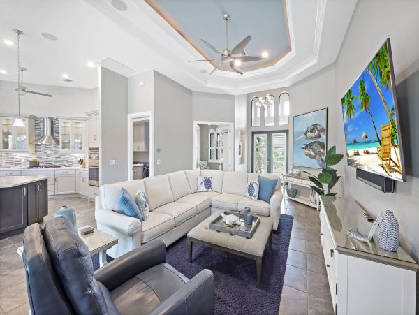 Florida Waterfront Vacation Rental Luxury Tropical Home