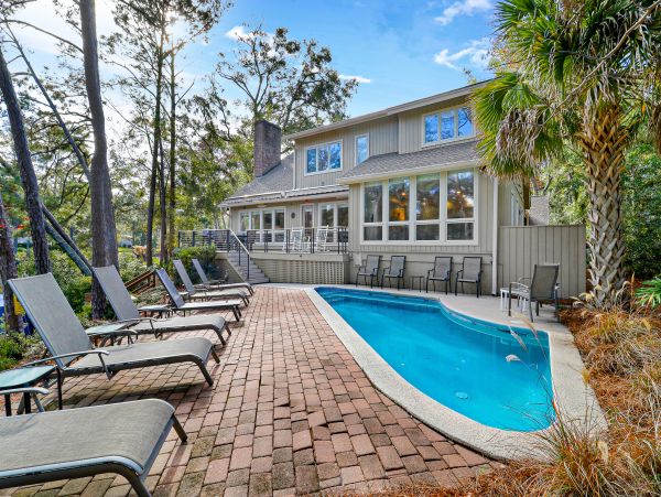 Hilton Head Vacation Rental | Lagoon-Front Beach House with Pool