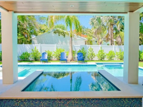 Anna Maria Island Luxury Vacation Rental Beachfront Home with Pool & Rooftop Deck