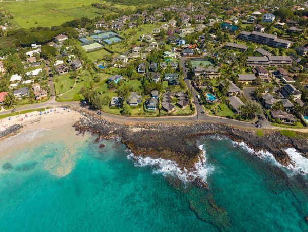 Poipu Beach Vacation Rental Kauai Oceanfront 2-Bedroom Condo with Loft