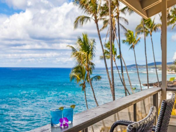 Poipu Beach Vacation Rental Kauai Oceanfront 2-Bedroom Condo with Loft