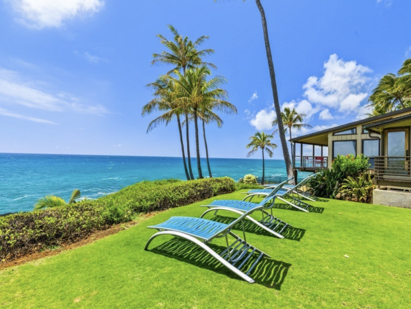 Poipu Beach Vacation Rental Kauai Oceanfront 2-Bedroom Condo with Loft