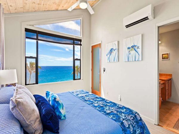 Poipu Beach Vacation Rental Kauai Oceanfront 2-Bedroom Condo with Loft