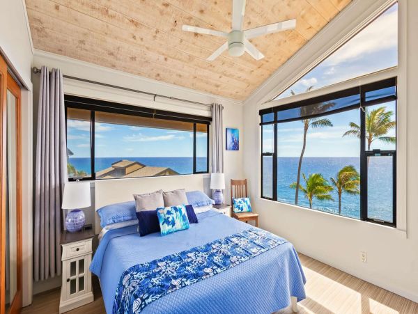 Poipu Beach Vacation Rental Kauai Oceanfront 2-Bedroom Condo with Loft