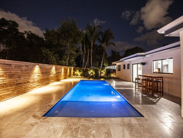 Miami Vacation Rental 6-Bedroom Villa with Tennis Court, Pool & Canal Access