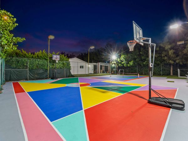 Miami Vacation Rental 6-Bedroom Villa with Tennis Court, Pool & Canal Access