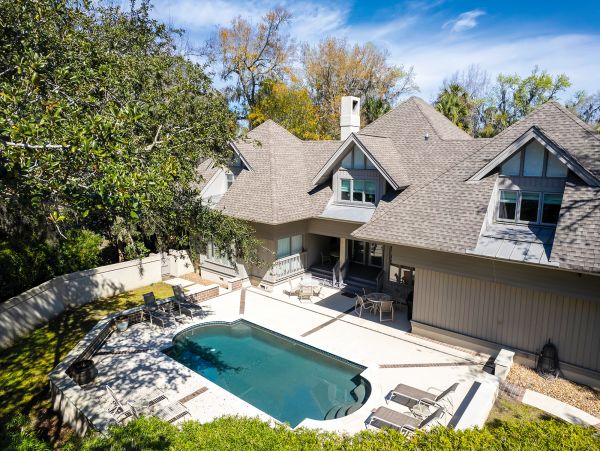 Hilton Head Vacation Rental Sea Pines 5-Bedroom Home with Pool & Beach Access