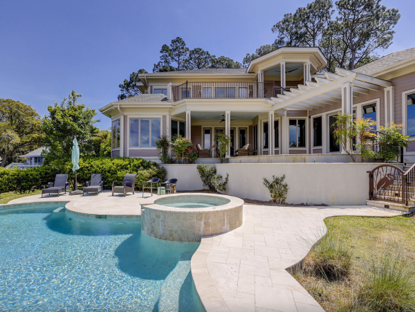 Hilton Head Vacation Rentals Luxury Vacation Home with Pool & Marsh Views