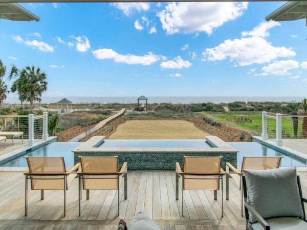 Isle of Palms Vacation Rental Oceanfront Luxury Home with Pool