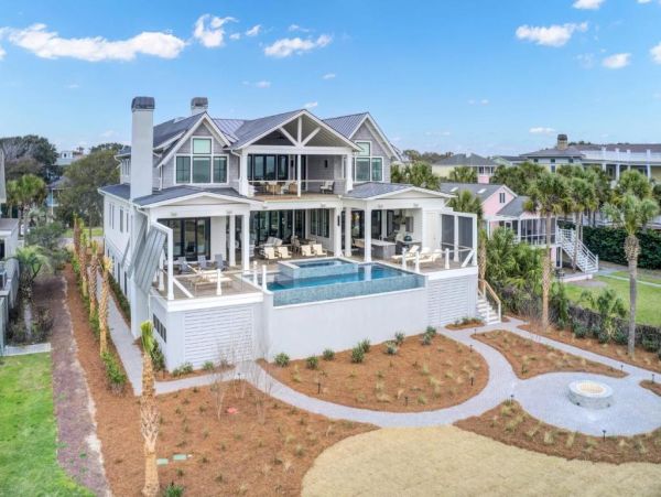 Isle of Palms Vacation Rental Oceanfront Luxury Home with Pool