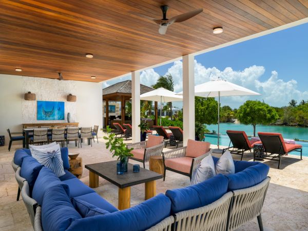 Turks and Caicos Villa Rental Luxury Leeward Canal-Front Home with Pool & Dock