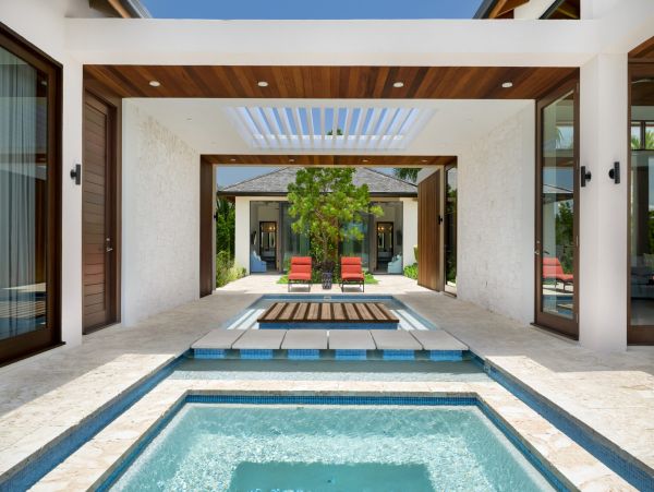 Turks and Caicos Villa Rental Luxury Leeward Canal-Front Home with Pool & Dock