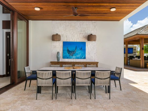 Turks and Caicos Villa Rental Luxury Leeward Canal-Front Home with Pool & Dock