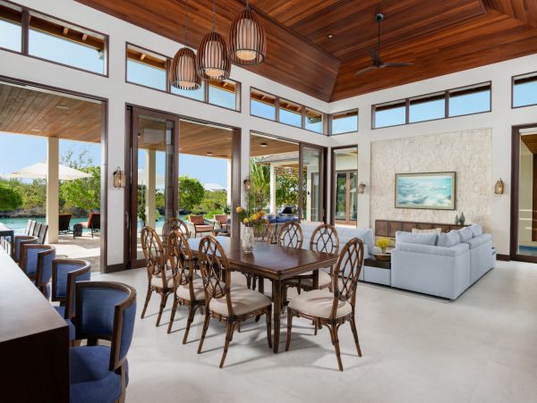Turks and Caicos Villa Rental Luxury Leeward Canal-Front Home with Pool & Dock