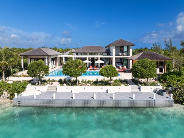 Turks and Caicos Villa Rental Luxury Leeward Canal-Front Home with Pool & Dock
