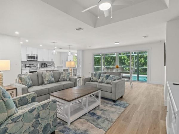 Sanibel Island Vacation Rental 4-Bedroom Home with Pool & Gulf Access