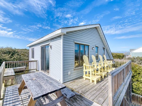 Kitty Hawk Outer Banks Semi-Oceanfront Home Pool & Hot Tub