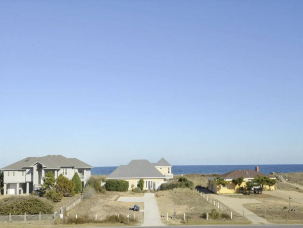 Kitty Hawk Outer Banks Semi-Oceanfront Home Pool & Hot Tub