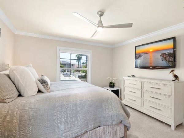 Marco Island Vacation Rental with Pool & Dock 3 Bedroom + Den