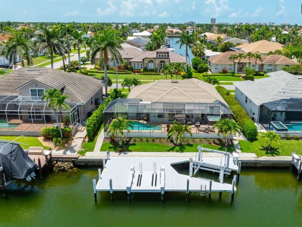 Marco Island Vacation Rental with Pool & Dock 3 Bedroom + Den
