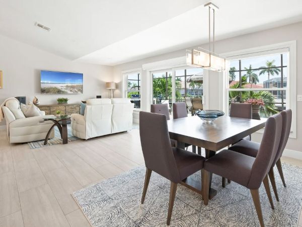Marco Island Vacation Rental with Pool & Dock 3 Bedroom + Den