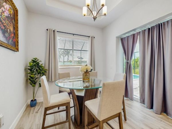 Port Charlotte Waterfront Vacation Rental Family 4 Bedroom Home with Pool