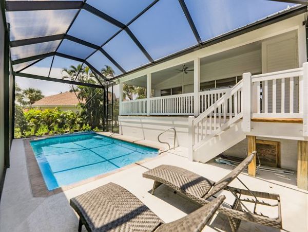 Vacation Rental Luxury Sanibel Beach Home with Pool