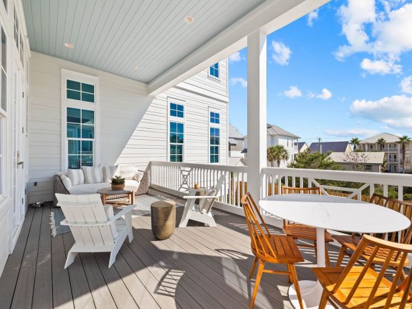 Seagrove Beach Vacation Rental Luxury 30A Gulf View Home with Pool