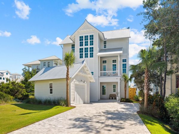 Seagrove Beach Vacation Rental Luxury 30A Gulf View Home with Pool