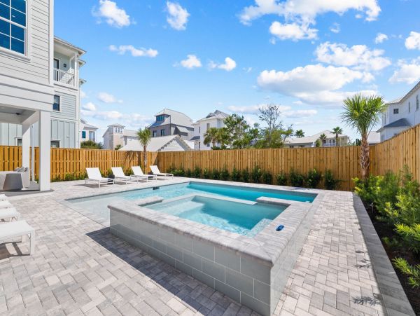 Seagrove Beach Vacation Rental Luxury 30A Gulf View Home with Pool