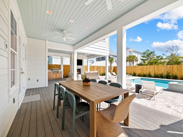 Seagrove Beach Vacation Rental Luxury 30A Gulf View Home with Pool