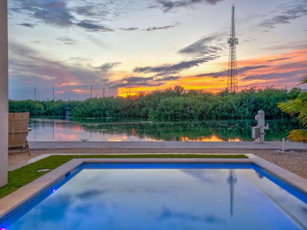 Marathon Florida Waterfront Vacation Rental Luxury Florida Keys Home with Pool & Dock