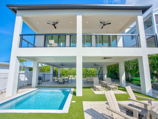 Marathon Florida Waterfront Vacation Rental Luxury Florida Keys Home with Pool & Dock