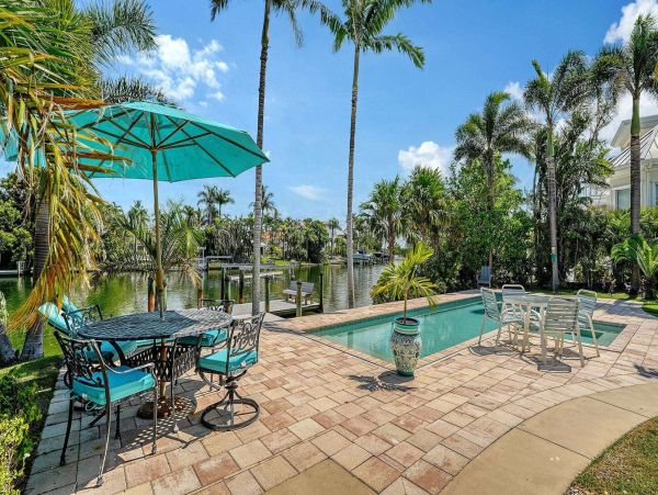 Lido Beach Vacation Rental – 3BR Sarasota Home with Pool & Canal Access