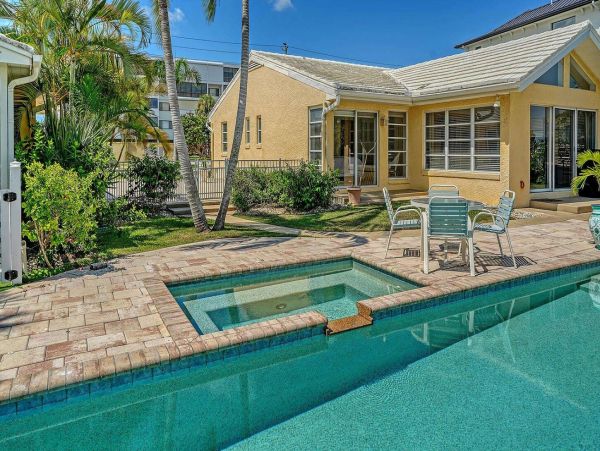 Lido Beach Vacation Rental – 3BR Sarasota Home with Pool & Canal Access