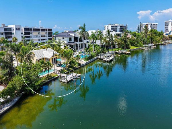 Lido Beach Vacation Rental – 3BR Sarasota Home with Pool & Canal Access