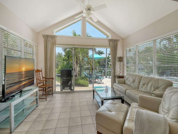 Lido Beach Vacation Rental – 3BR Sarasota Home with Pool & Canal Access